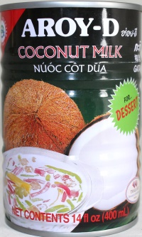 COCONUT MILK FOR DESSERT 400ml AROY-D